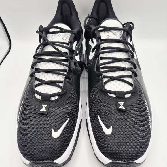 Size 15-Nike Paul George PG 5 TB Team Black White DM5045 001 Basketball Shoes
